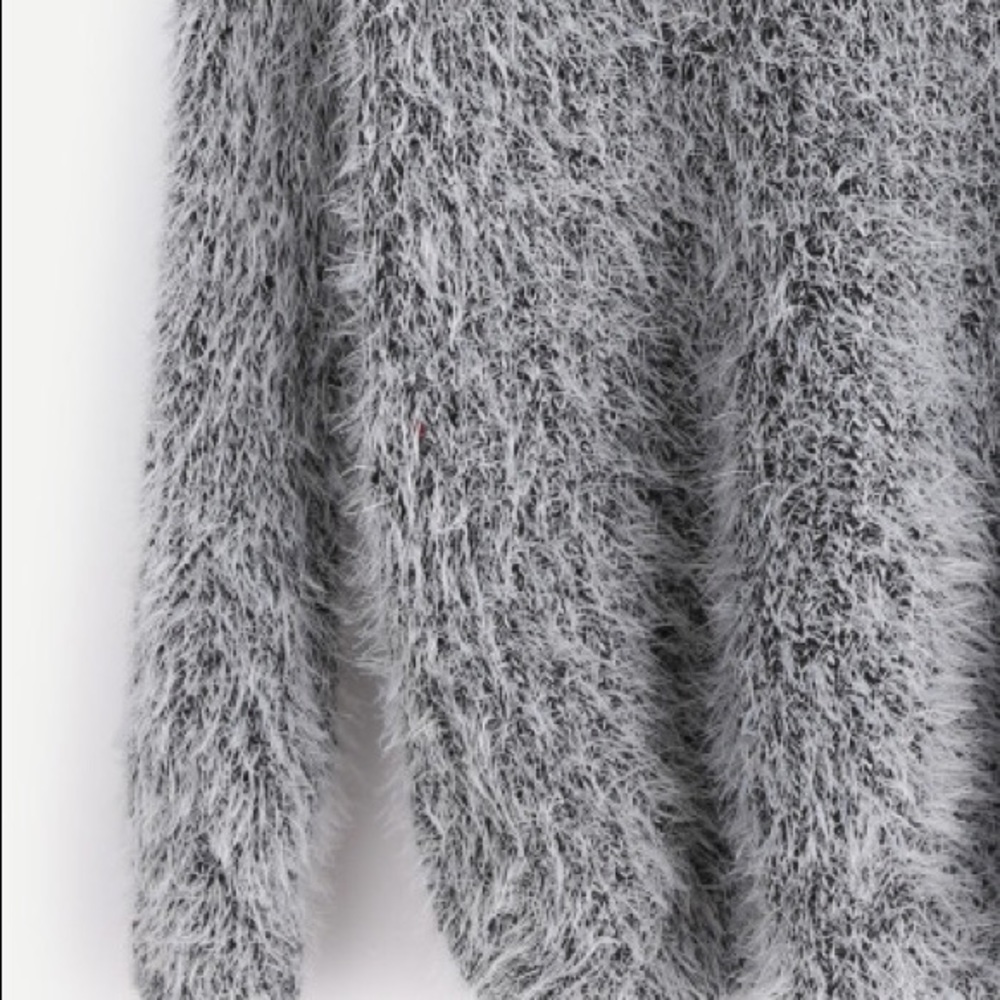 JUST IN Fuzzy grey - Sweater - Picture 7 of 7